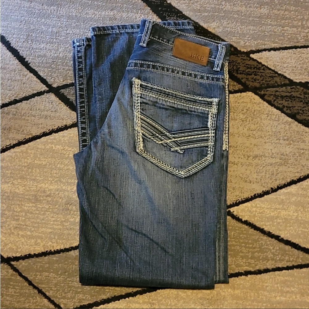 BKE Jake Straight leg denim jean